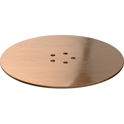 Low Profile Tray Waste Cover - Brushed Bronze | Shower Trays