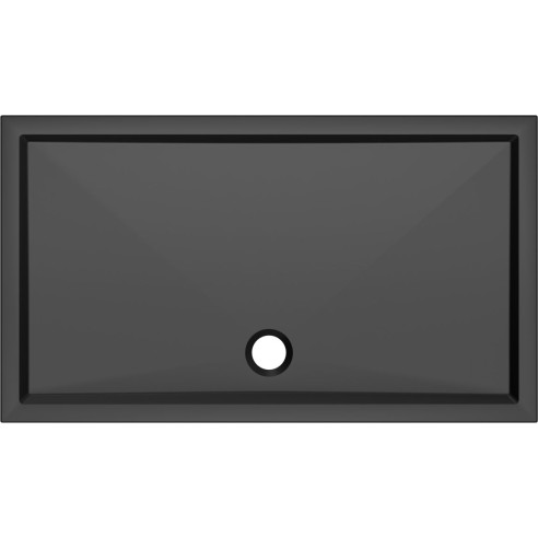 40mm Low Profile 1400x800mm Rectangular Tray & Waste - Matt