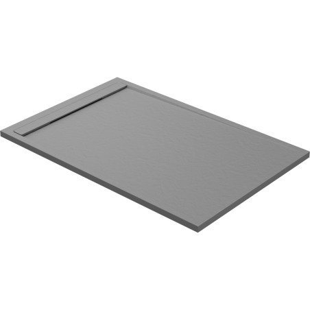 30mm Slate 1200x800mm Rectangular Tray & Waste - Grey | Show