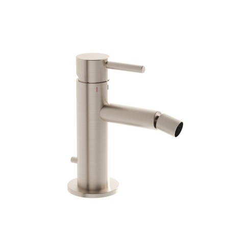 VitrA Origin Bidet Mixer - Brushed Nickel | Bathroom Taps |