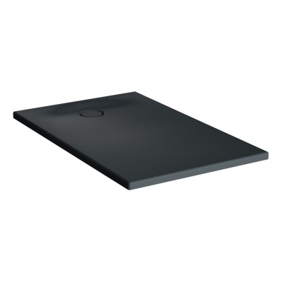 VitrA Leaf 1000mm x 750mm Rectangular Tray - Matt Anthracite