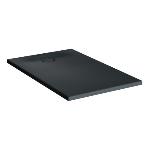 VitrA Leaf 1200mm x 750mm Rectangular Tray - Matt Anthracite