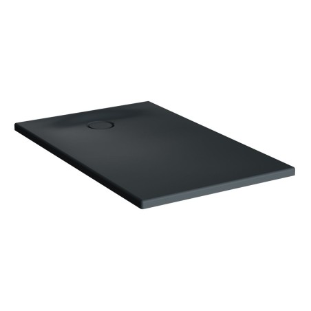 VitrA Leaf 1200mm x 750mm Rectangular Tray - Matt Anthracite