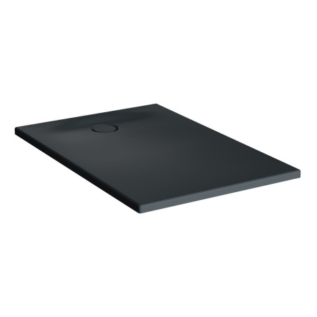 VitrA Leaf 1200mm x 800mm Rectangular Tray - Matt Anthracite