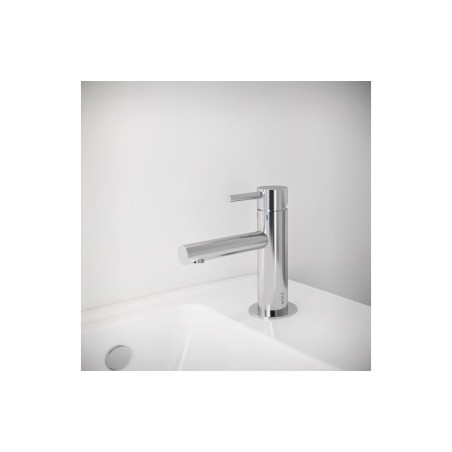 VitrA Origin Compact Basin Mixer - Chrome | Bathroom Taps |