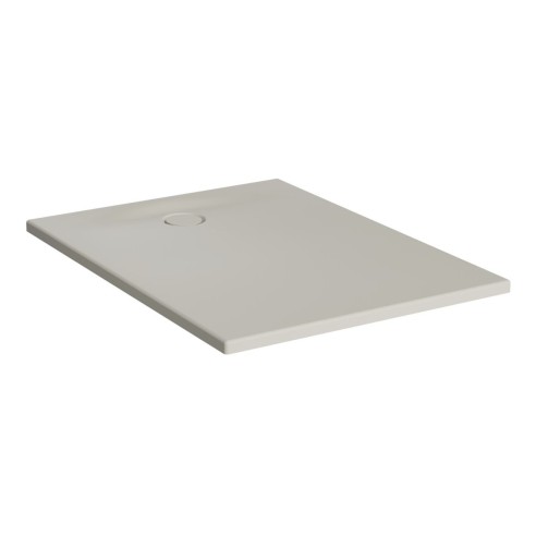 VitrA Leaf 1000mm x 900mm Rectangular Tray - Matt Taupe | Sh