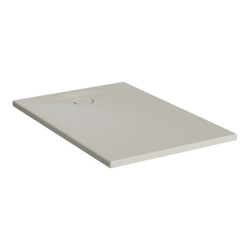 VitrA Leaf 1200mm x 800mm Rectangular Tray - Matt Taupe | Sh