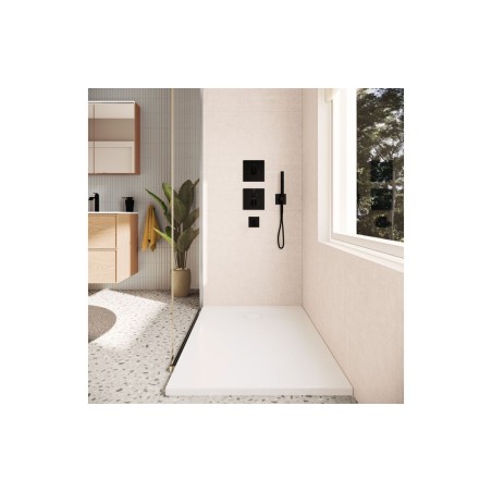 VitrA Leaf 1200mm x 900mm Rectangular Tray - White | Shower