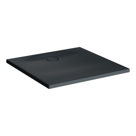 VitrA Leaf 800mm x 800mm Square Tray - Matt Anthracite | Sho