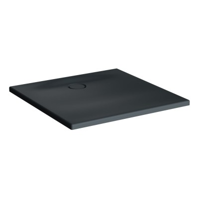 VitrA Leaf 900mm x 900mm Square Tray - Matt Anthracite | Sho