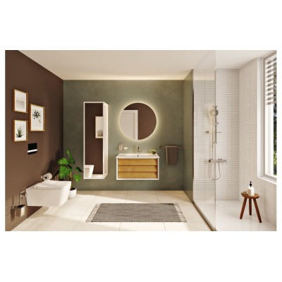 VitrA Leaf 90mm x 90mm Waste Set - Chrome | Shower Trays | B 2