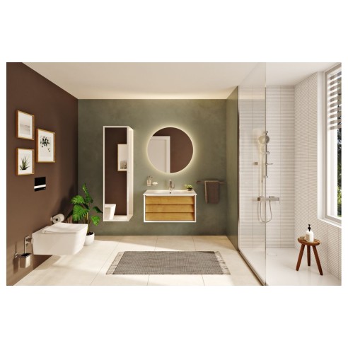 VitrA Leaf 90mm x 90mm Waste Set - Chrome | Shower Trays | B