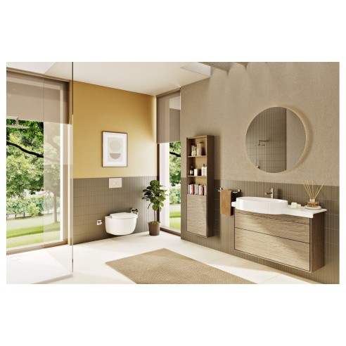 VitrA Leaf 90mm x 90mm Waste Set - Chrome | Shower Trays | B