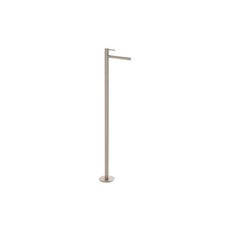 VitrA Origin Floor Standing Basin Mixer - Brushed Nickel | B