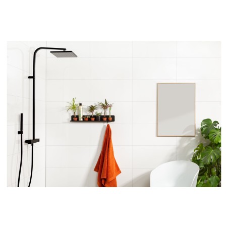 Fibo Contemporary - White Silk 60x30cm (Tile Effect) - Singl