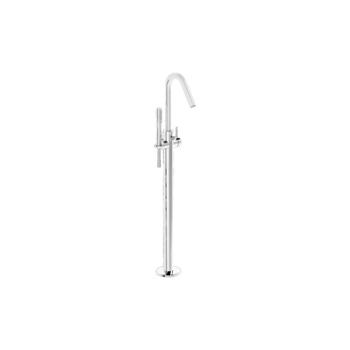 VitrA Origin Floor Standing Bath Filler - Chrome | Bathroom
