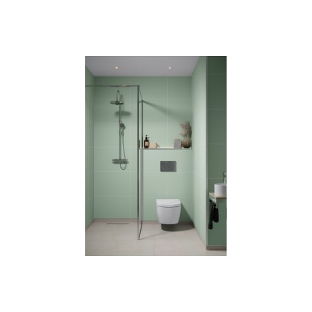 Fibo Contemporary - Light Green (Tile Effect) - Pk/2 | Wall