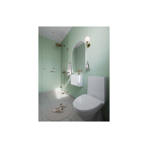 Fibo Contemporary - Light Green (Tile Effect) - Pk/2 | Wall