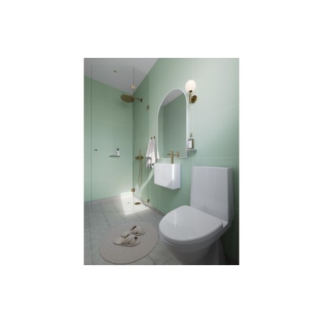 Fibo Contemporary - Light Green (Tile Effect) - Single | Wal