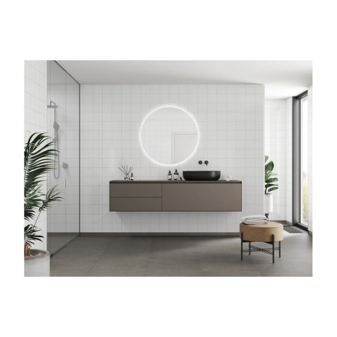 Fibo Contemporary - Denver White (Tile Effect) - Pk/2 | Wall