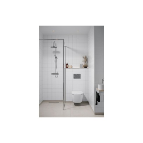 Fibo Contemporary - Denver White (Tile Effect) - Pk/2 | Wall