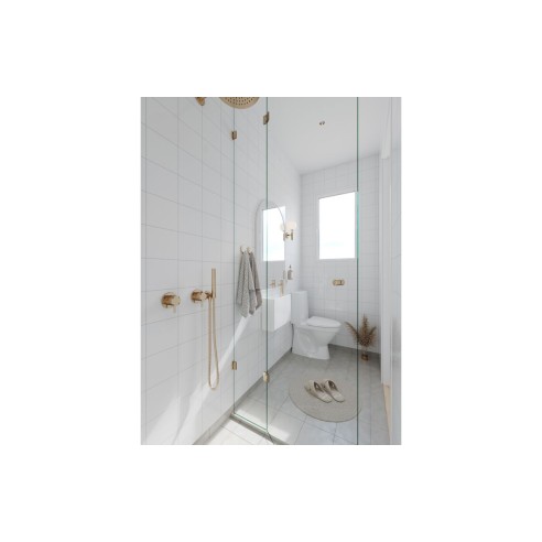 Fibo Contemporary - Denver White (Tile Effect) - Single | Wa