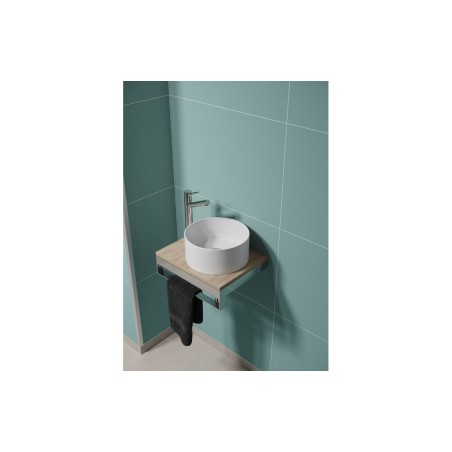 Fibo Contemporary - Aqua Mint (Tile Effect) - Pk/2 | Wall Pa