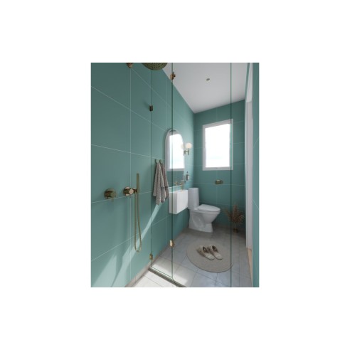 Fibo Contemporary - Aqua Mint (Tile Effect) - Pk/2 | Wall Pa