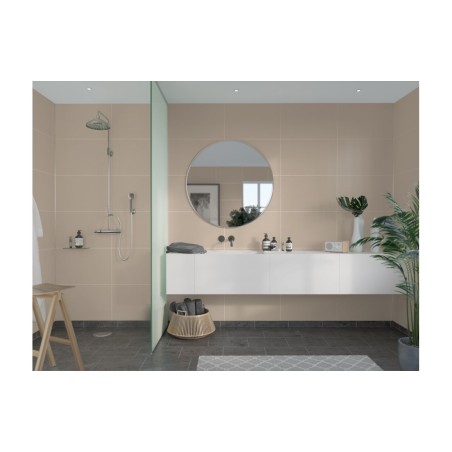 Fibo Contemporary - Light Sand (Tile Effect) - Single | Wall