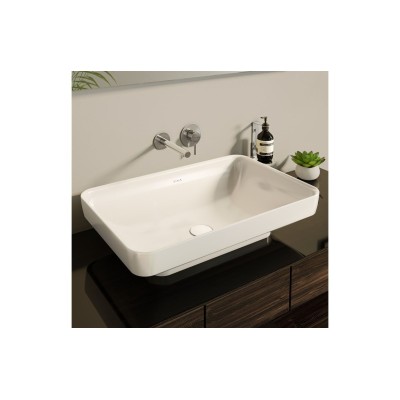 VitrA Origin Wall Mounted 2-Hole Basin Mixer - Chrome | Bath 2