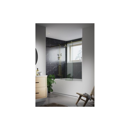 Fibo Marble - Black Marble (Tile Effect) - Pk/2 | Wall Panel