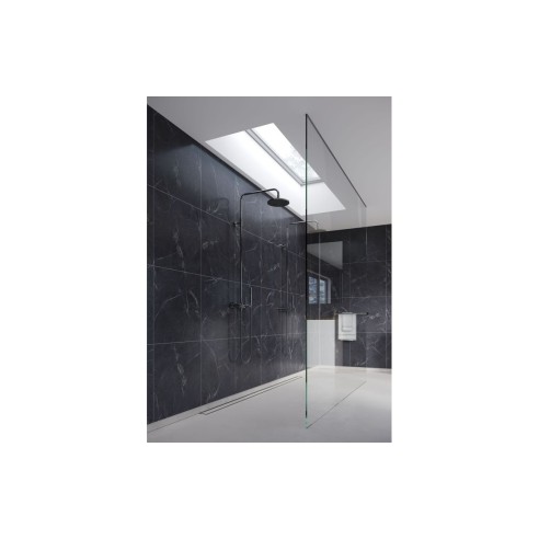 Fibo Marble - Black Marble (Tile Effect) - Single | Wall Pan