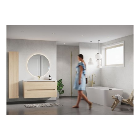 Fibo Marble - White Marble (Tile Effect) - Pk/2 | Wall Panel