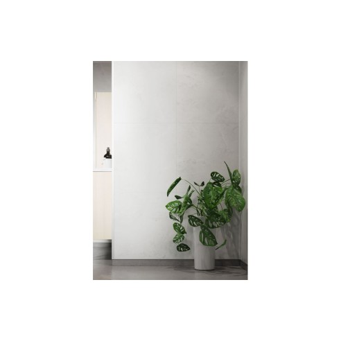 Fibo Marble - White Marble (Tile Effect) - Pk/2 | Wall Panel