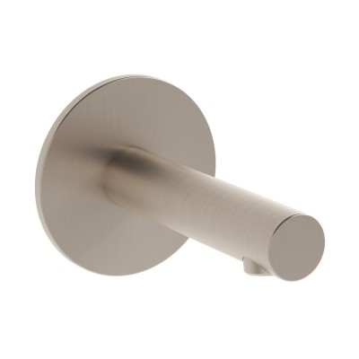 VitrA Origin Wall Mounted Bath Spout - Brushed Nickel | Bath