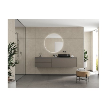Fibo Scandinavian - Rough Cement (Tile Effect) - Pk/2 | Wall
