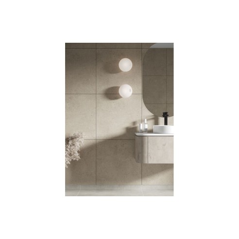 Fibo Scandinavian - Rough Cement (Tile Effect) - Pk/2 | Wall