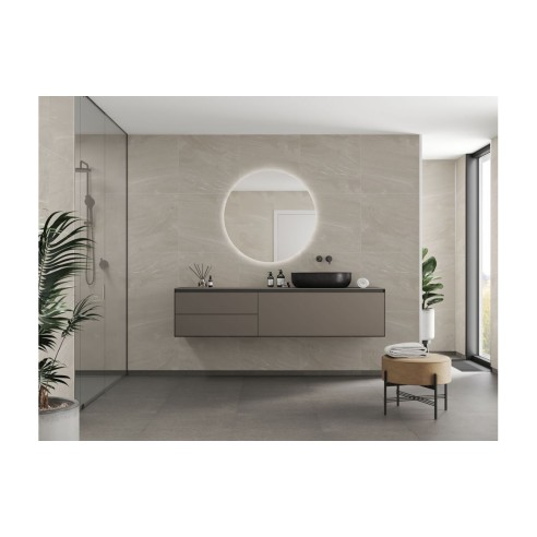 Fibo Scandinavian - Beige Stone (Tile Effect) - Single | Wal