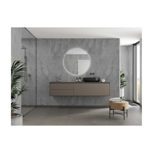 Fibo Scandinavian - Grey Stone (Tile Effect) - Single | Wall