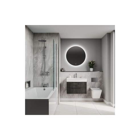 Fibo Scandinavian - Grey Stone (Tile Effect) - Single | Wall