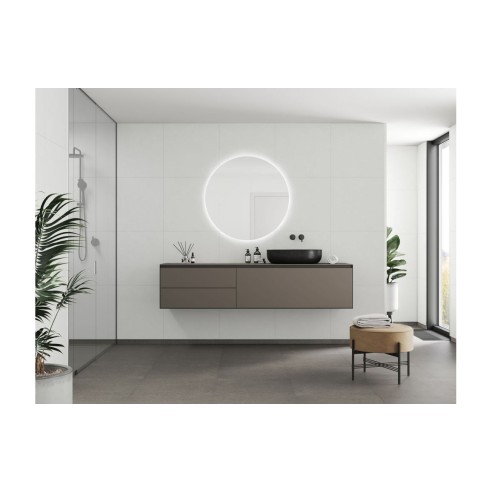 Fibo Scandinavian - Moonstone (Tile Effect) - Pk/2 | Wall Pa