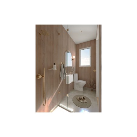 Fibo Signature - Oak Nature (Plain Panel) - Single | Wall Pa