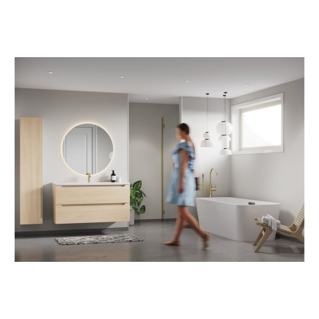 Fibo Signature - Light Grey (Plain Panel) - Single | Wall Pa