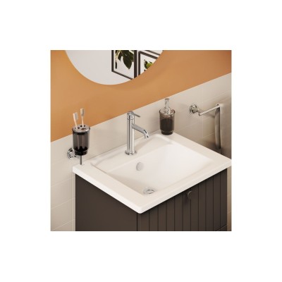 VitrA Origin Classic Basin Mixer (Top Handle) - Chrome | Bat 2