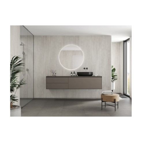 Fibo Signature - Abbey Shale (Plain Panel) - Pk/2 | Wall Pan