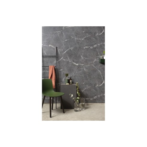 Fibo Marble - Black Marble (Plain Marble) - Pk/2 | Wall Pane