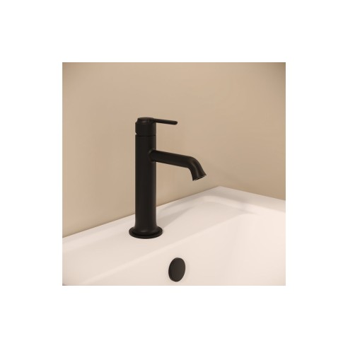 VitrA Origin Classic Basin Mixer (Top Handle) - Matt Black |