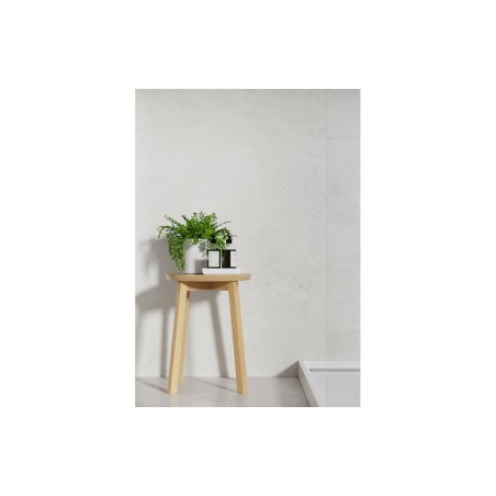 Fibo Marble - White Marble (Plain Marble) - Pk/2 | Wall Pane