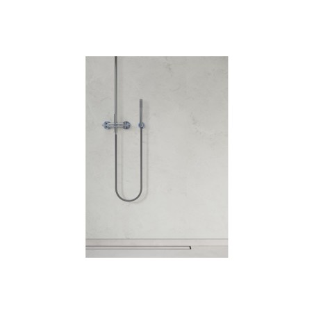 Fibo Marble - White Marble (Plain Marble) - Single | Wall Pa