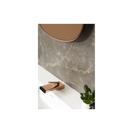 Fibo Marble - Brown Marble (Plain Marble) - Single | Wall Pa
